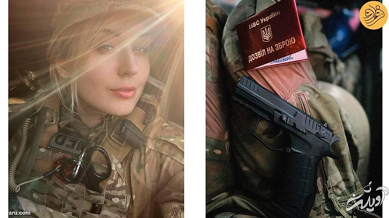 زنان نظامی اوکراینی در خط مقدم جنگ با روسیه/ عکس